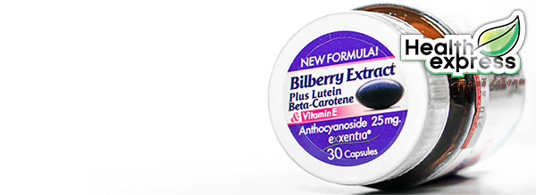 Vistra Bilberry Extract Plus Lutein Beta Carotene&Vitamin E 